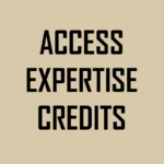 ACCESS EXPERTISE CREDITS